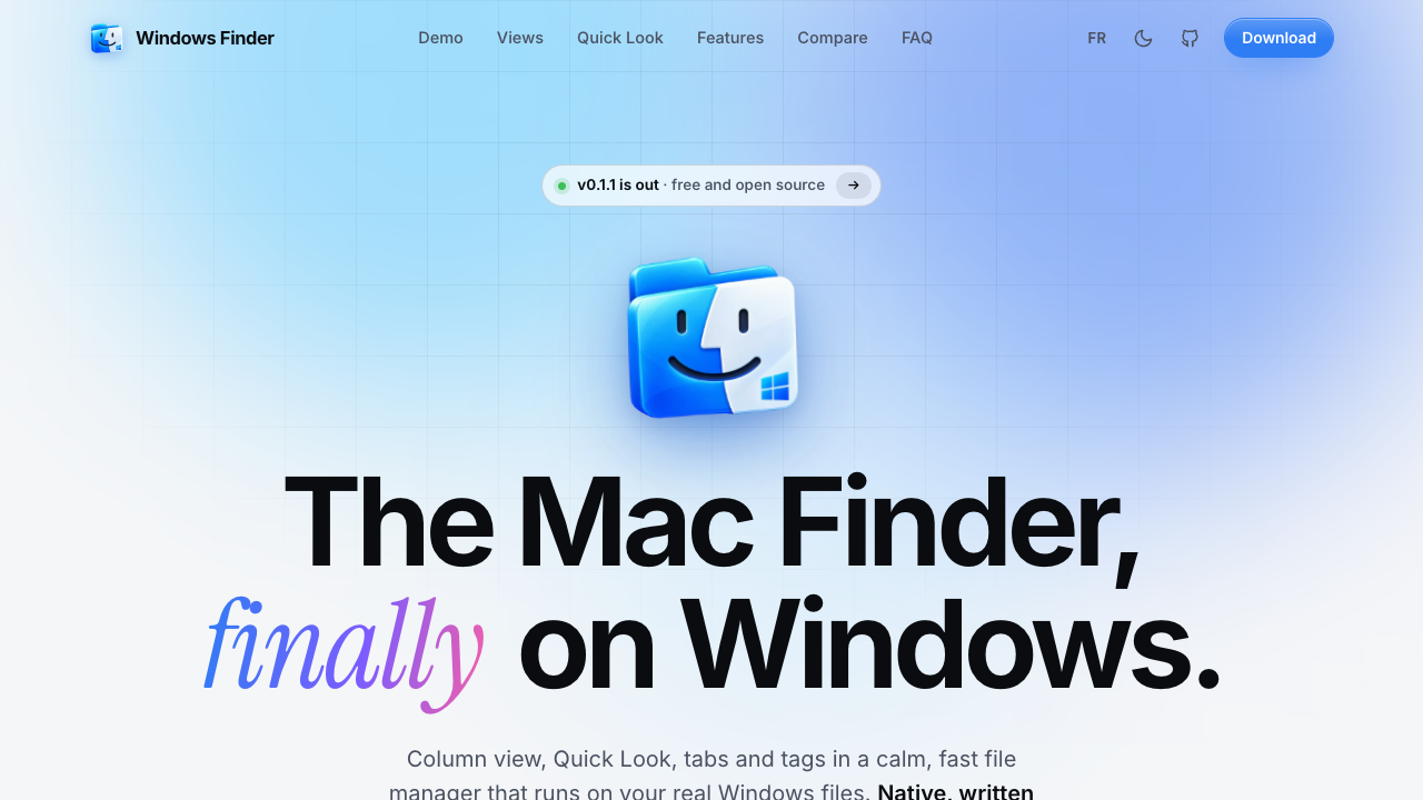 Windows Finder - capture 1